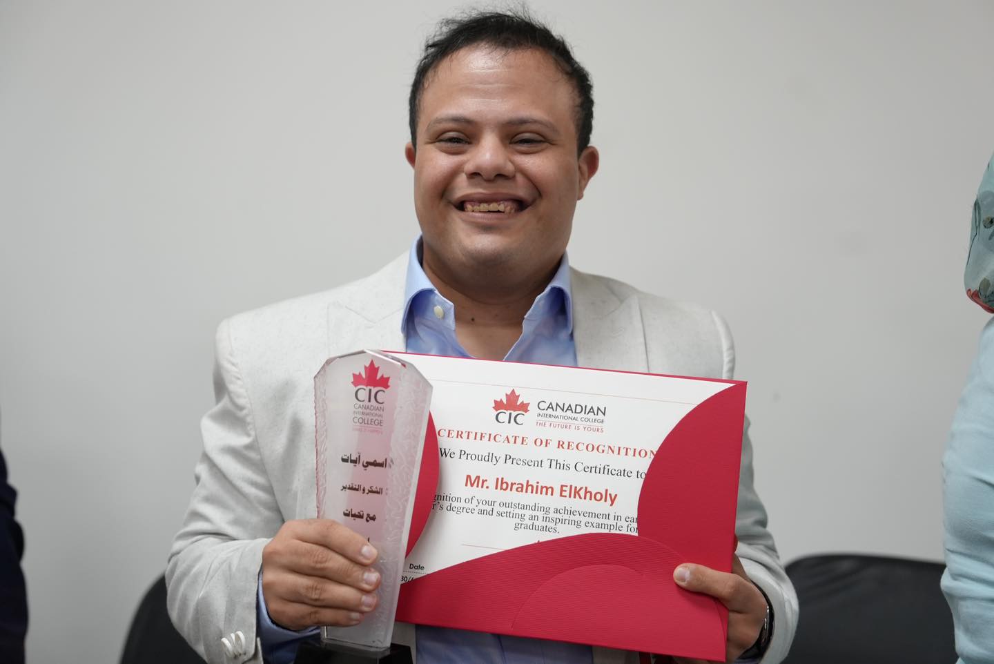Egyptian Student with Down’s Syndrome Earns Master’s Degree